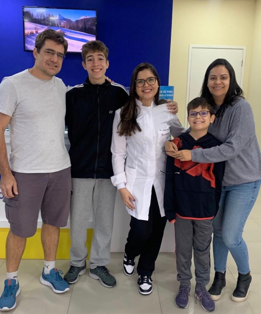 Tratamento odontológico da família